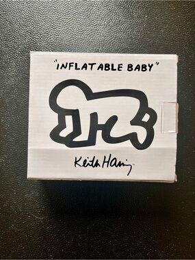 Keith Haring "Crawling Baby" Inflatable Sculpture, Graphic Pop Art from Pop Shop